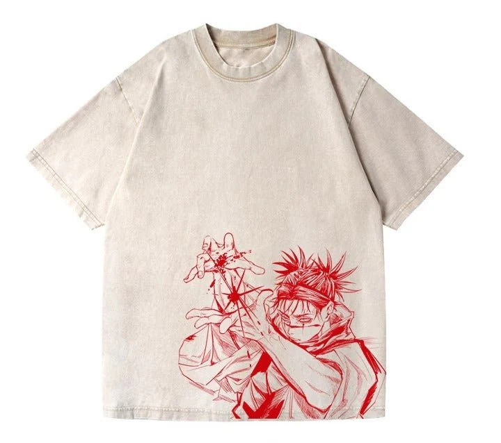 2-SIDED CHOSO VINTAGE OVERSIZE T-shirt - Image 2