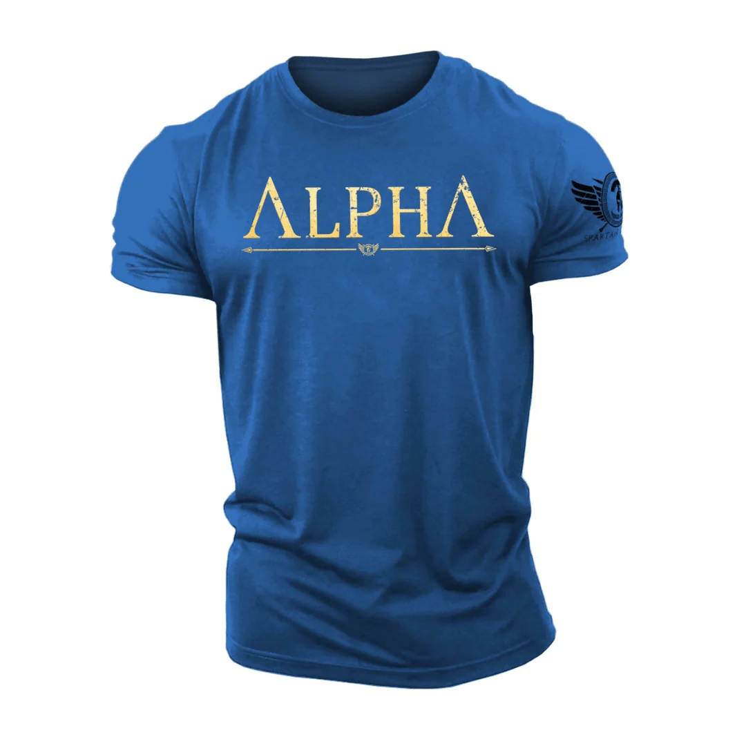 ALPHA Gold Spartan Forged T-Shirt - Image 4