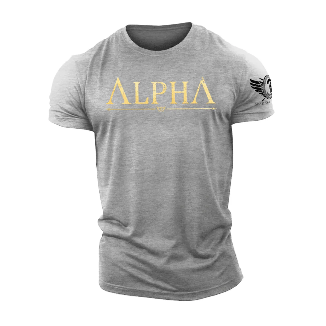 ALPHA Gold Spartan Forged T-Shirt - Image 7