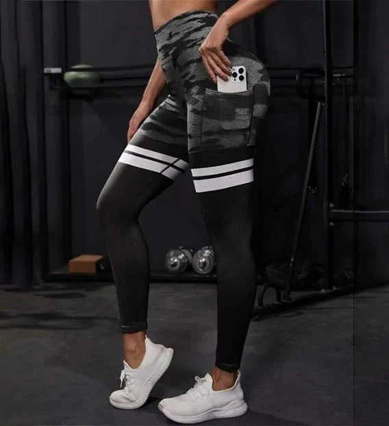 Camo Stripe leggings - Image 3
