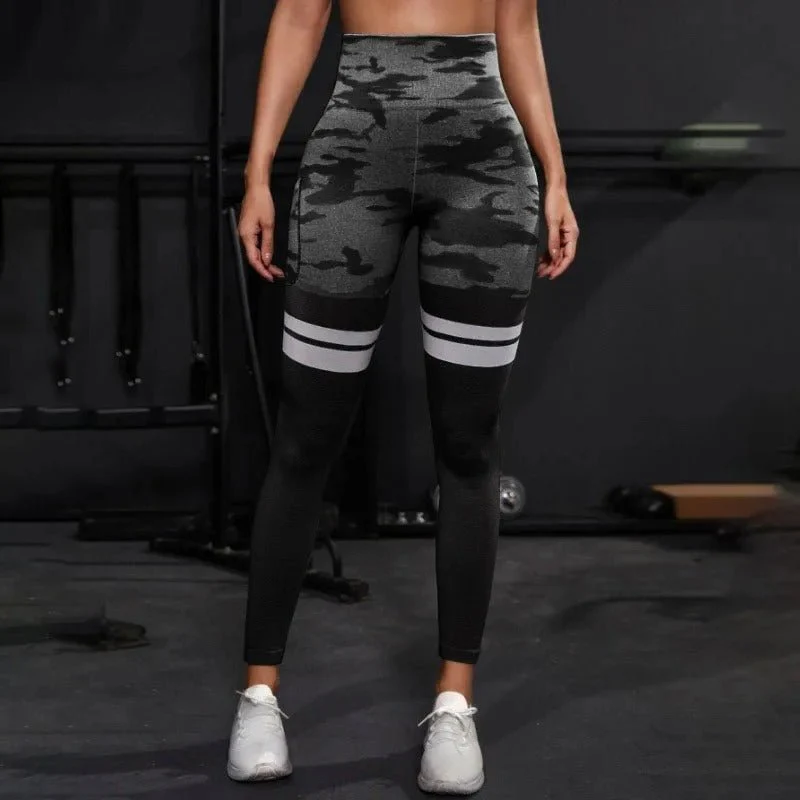 Camo Stripe leggings - Image 5