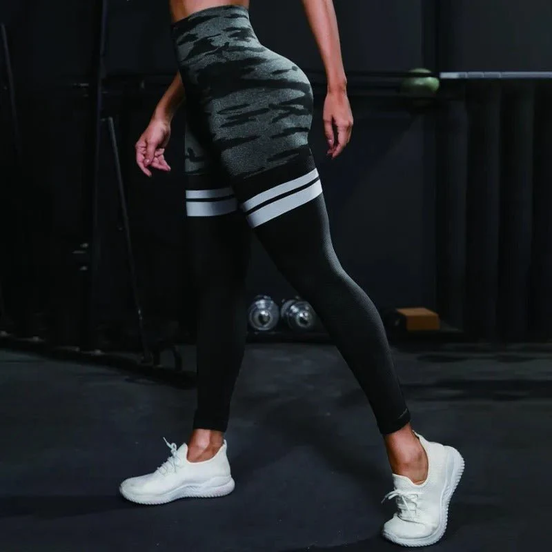 Camo Stripe leggings - Image 6