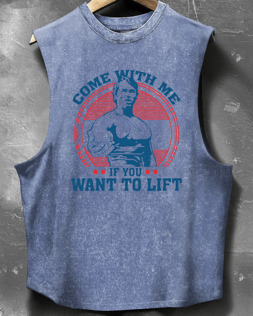 COME WITH ME IF YOU WANT TO LIFT SLEEVELESS TANK - Image 3