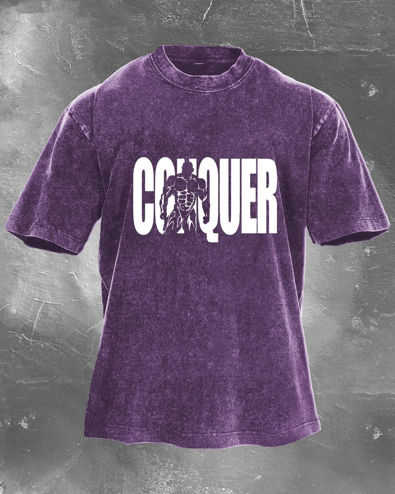 CONQUER MEN'S WASHED T-SHIRT - Image 5