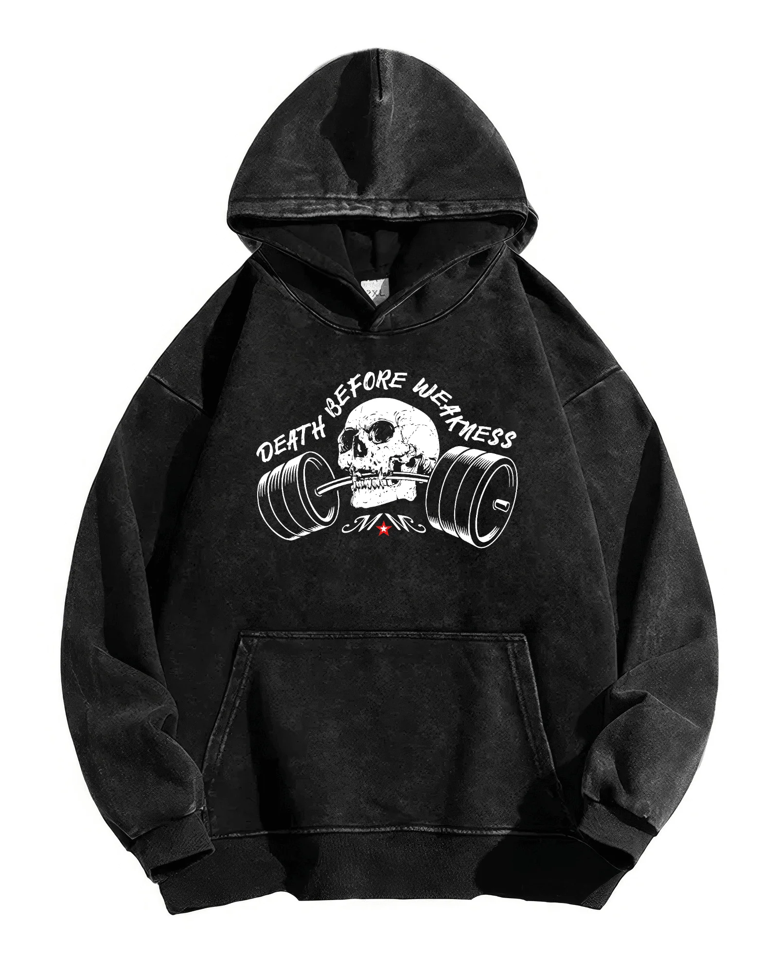 DEATH BEFORE WEAKNESS HOODIE - Image 3