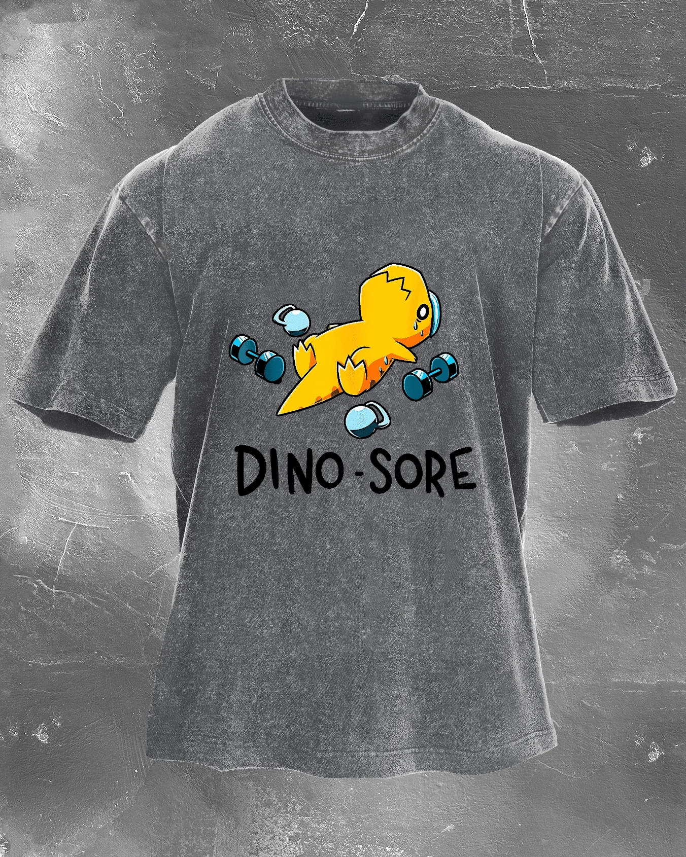 DINO-SORE WASHED T-SHIRT - Image 2