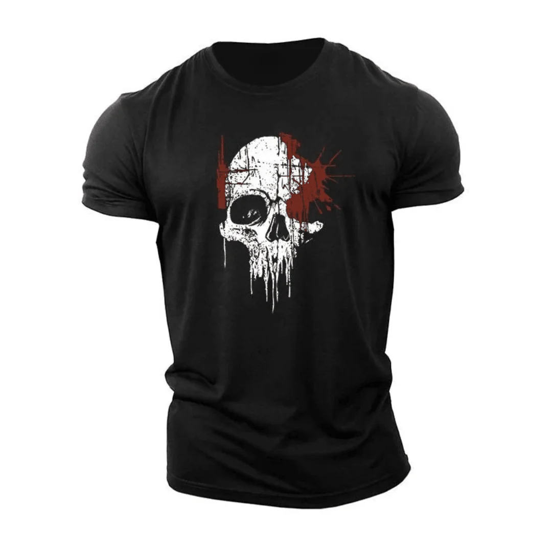Dripping Skull T-Shirt - Image 2