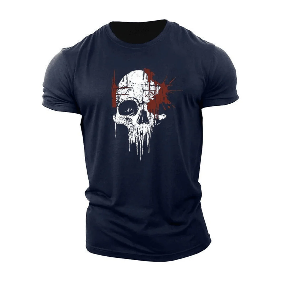 Dripping Skull T-Shirt - Image 3