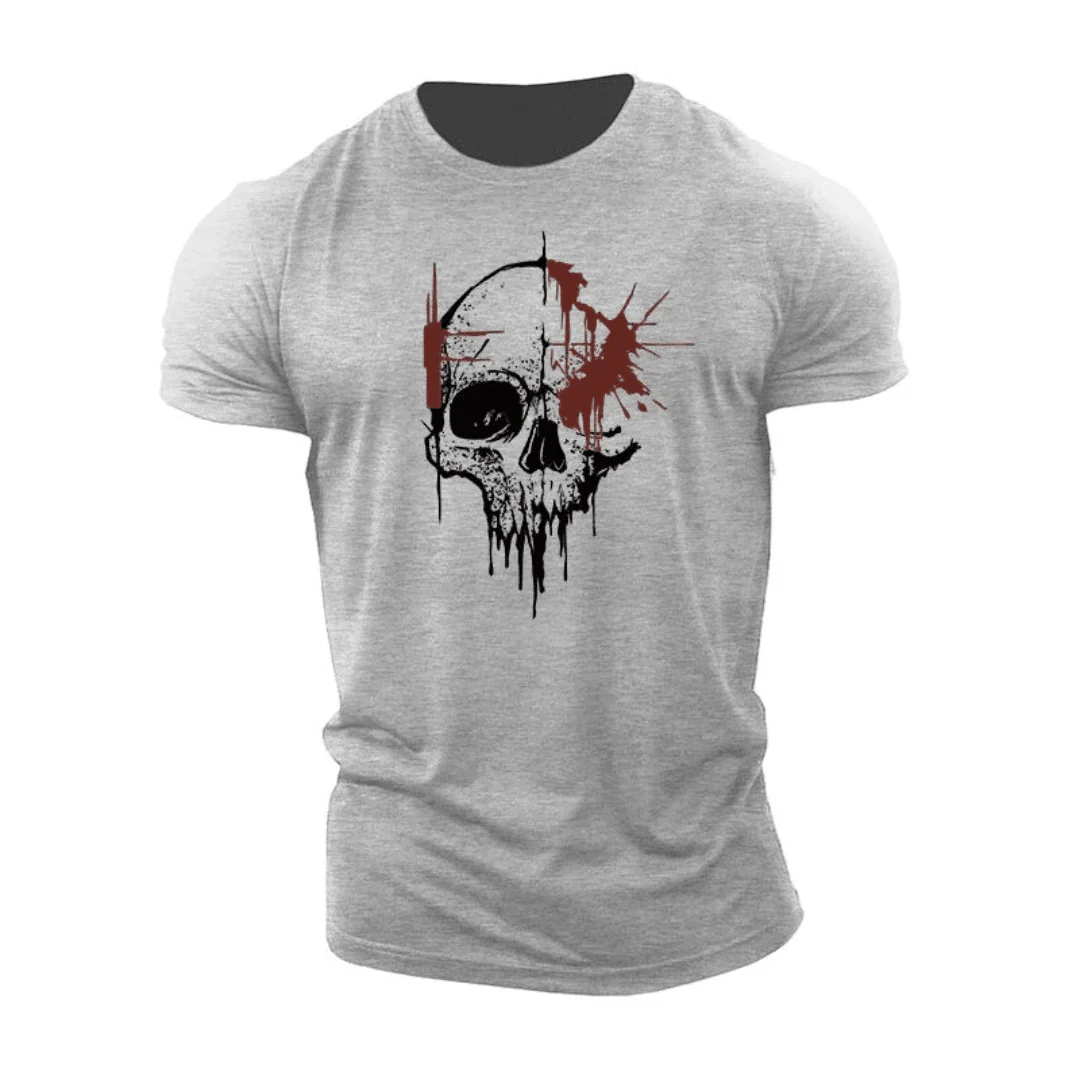 Dripping Skull T-Shirt - Image 4