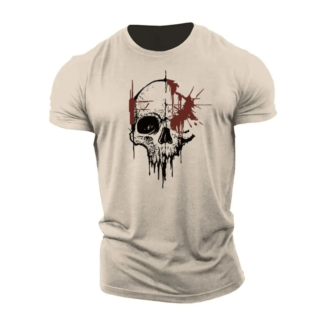 Dripping Skull T-Shirt - Image 5