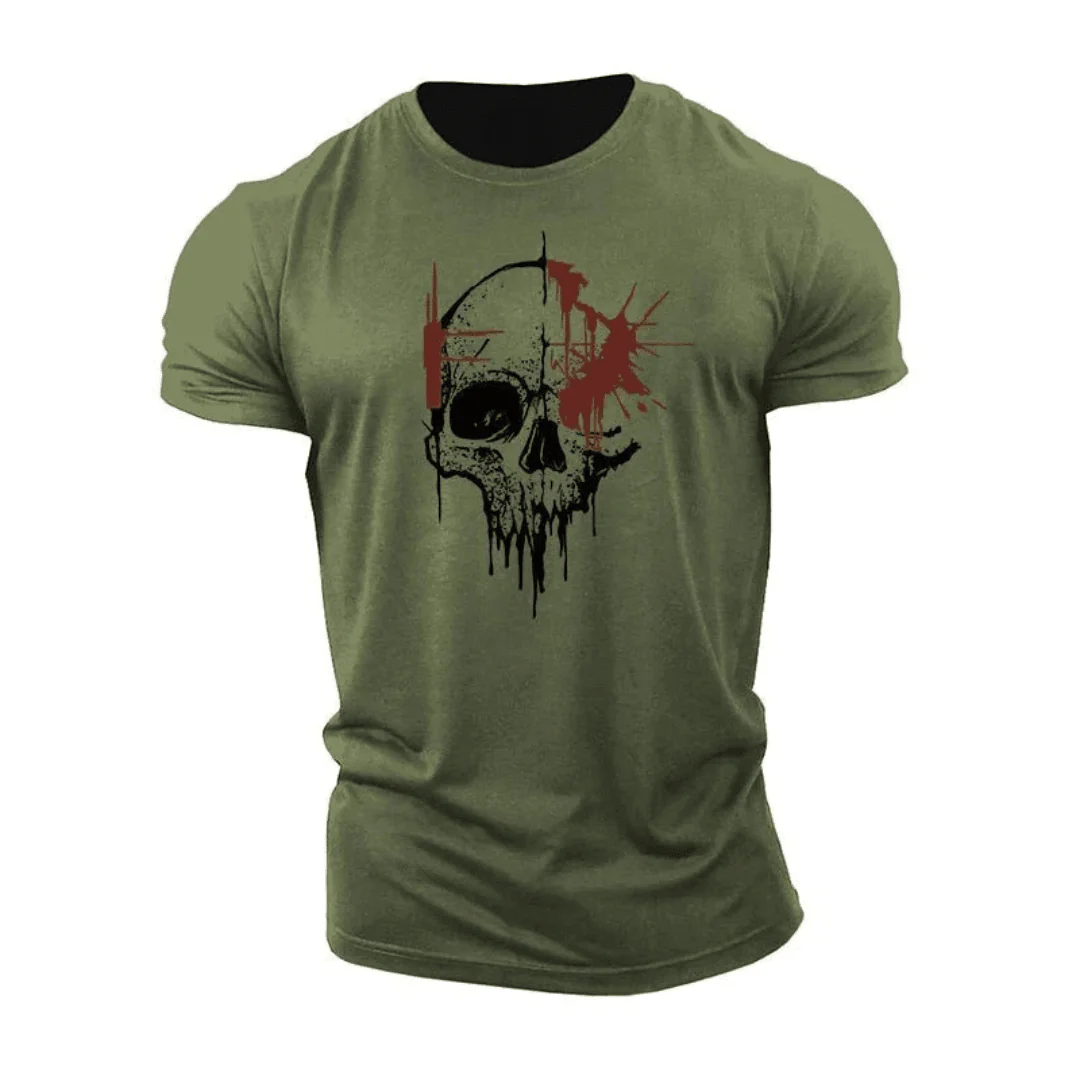 Dripping Skull T-Shirt - Image 6