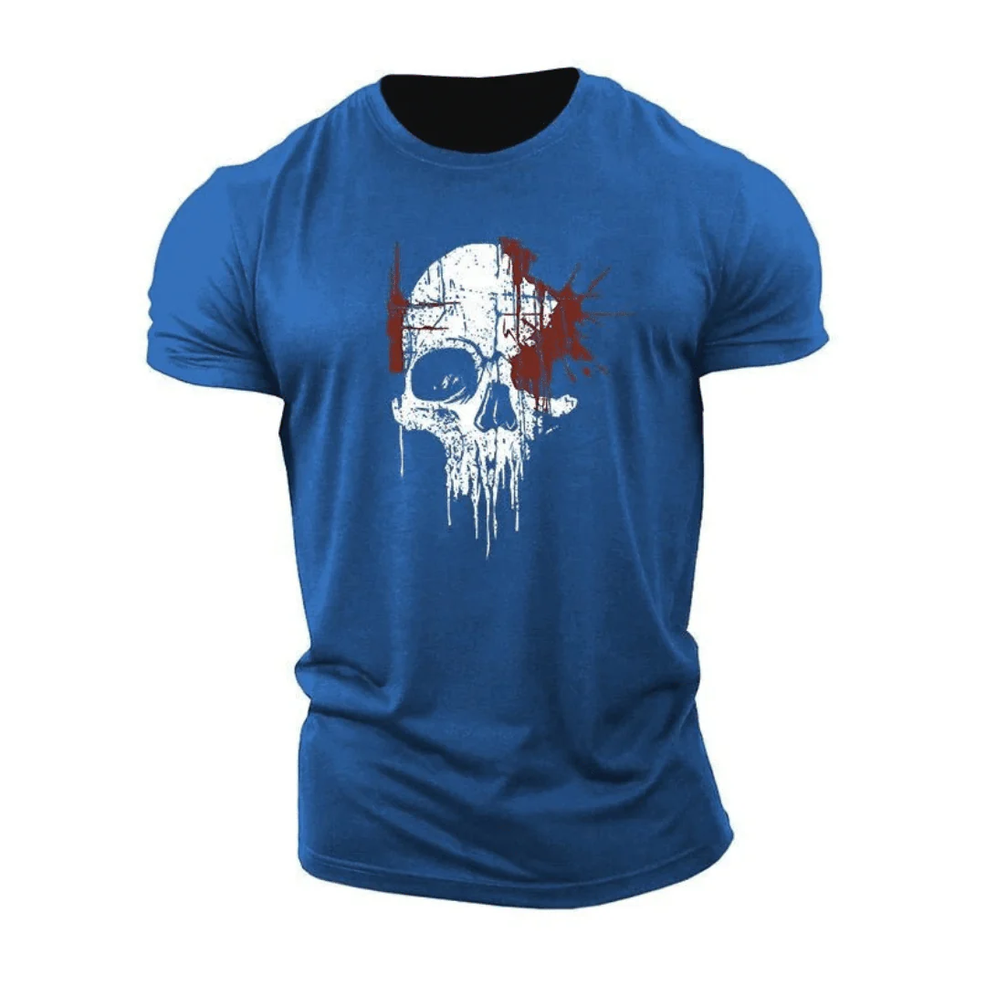 Dripping Skull T-Shirt - Image 7
