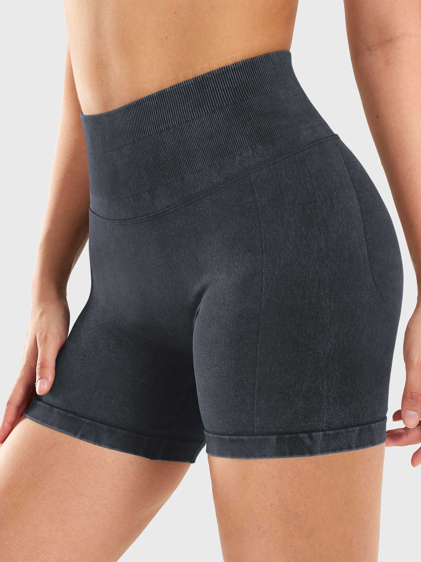 Elen Washed Soft Shorts - Image 9