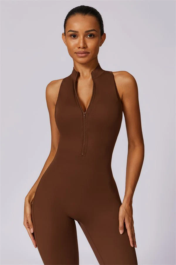 Emma Front Zip Jumpsuit - Image 10