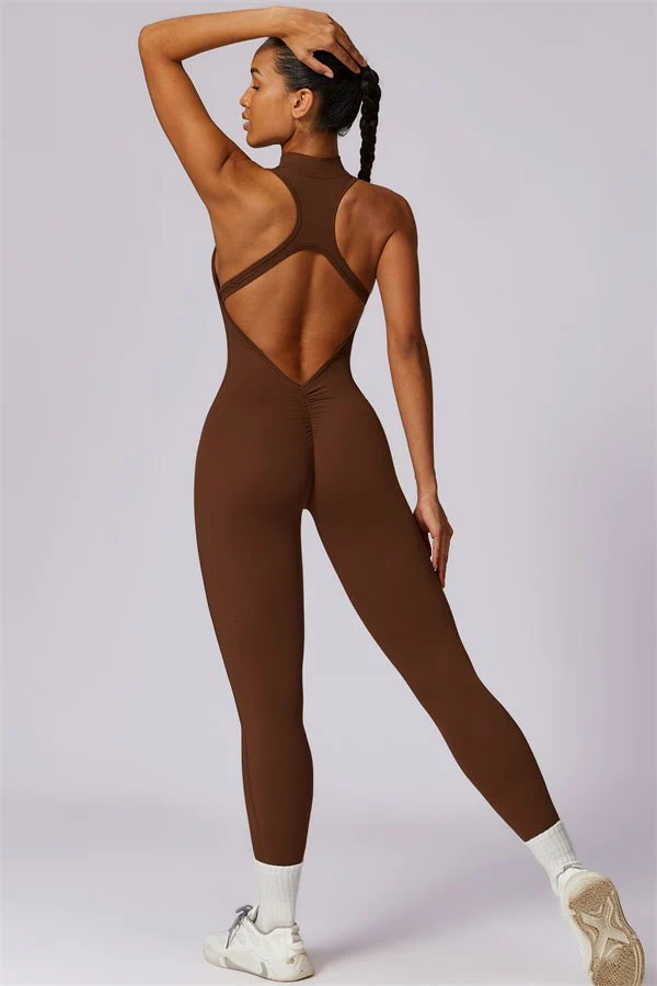 Emma Front Zip Jumpsuit - Image 11