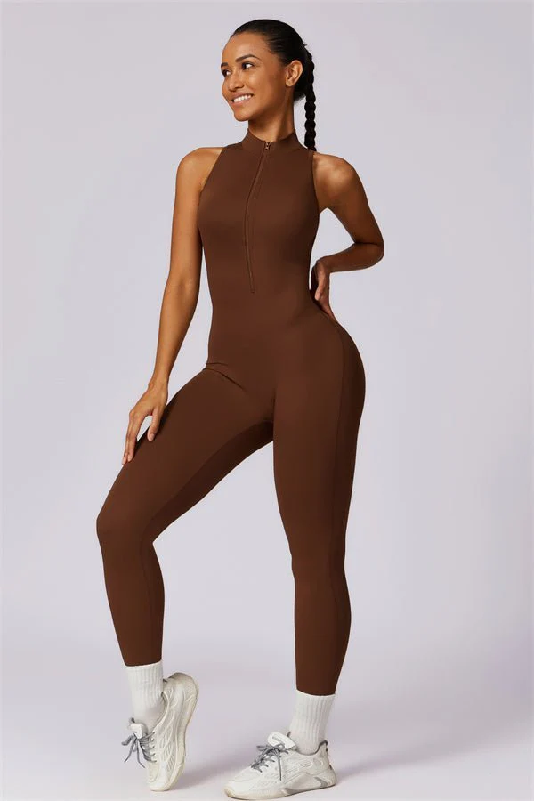 Emma Front Zip Jumpsuit - Image 13