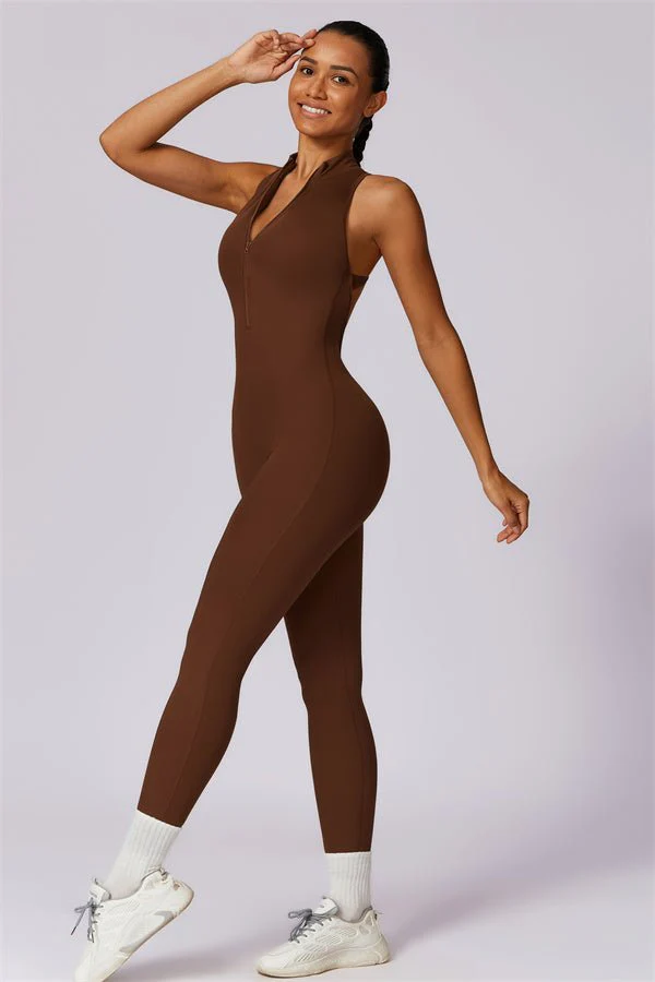 Emma Front Zip Jumpsuit - Image 14