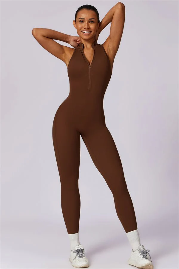 Emma Front Zip Jumpsuit - Image 15