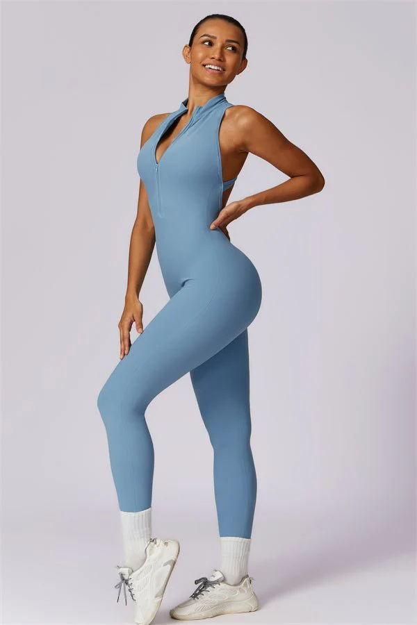 Emma Front Zip Jumpsuit - Image 21
