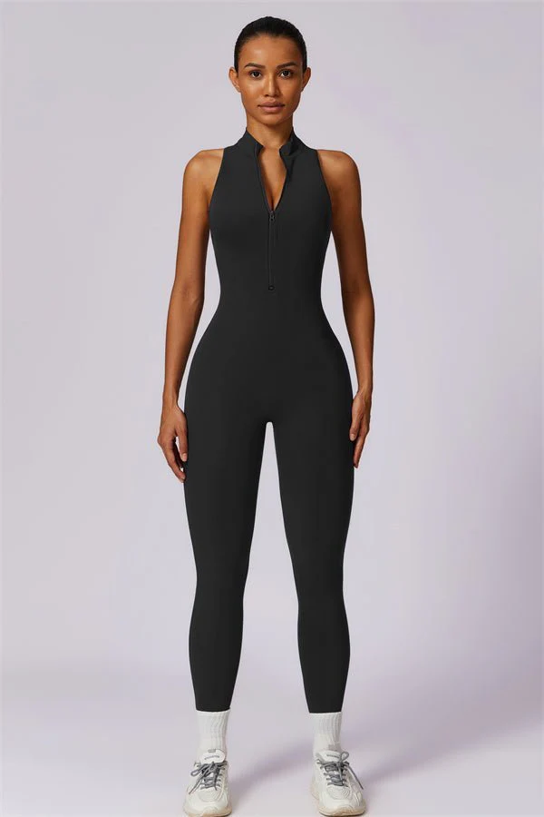 Emma Front Zip Jumpsuit - Image 3