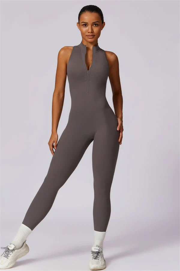 Emma Front Zip Jumpsuit - Image 41