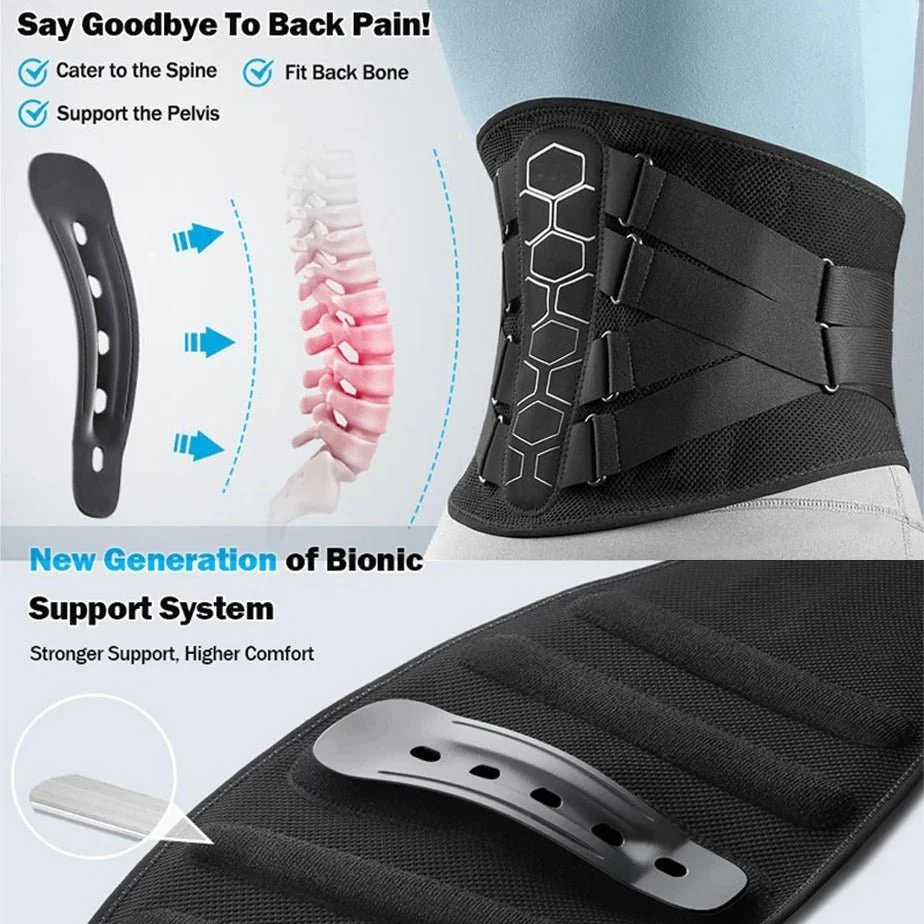 Ergonomische Rückenstütze mit integrierter Lendenstütze - Image 3