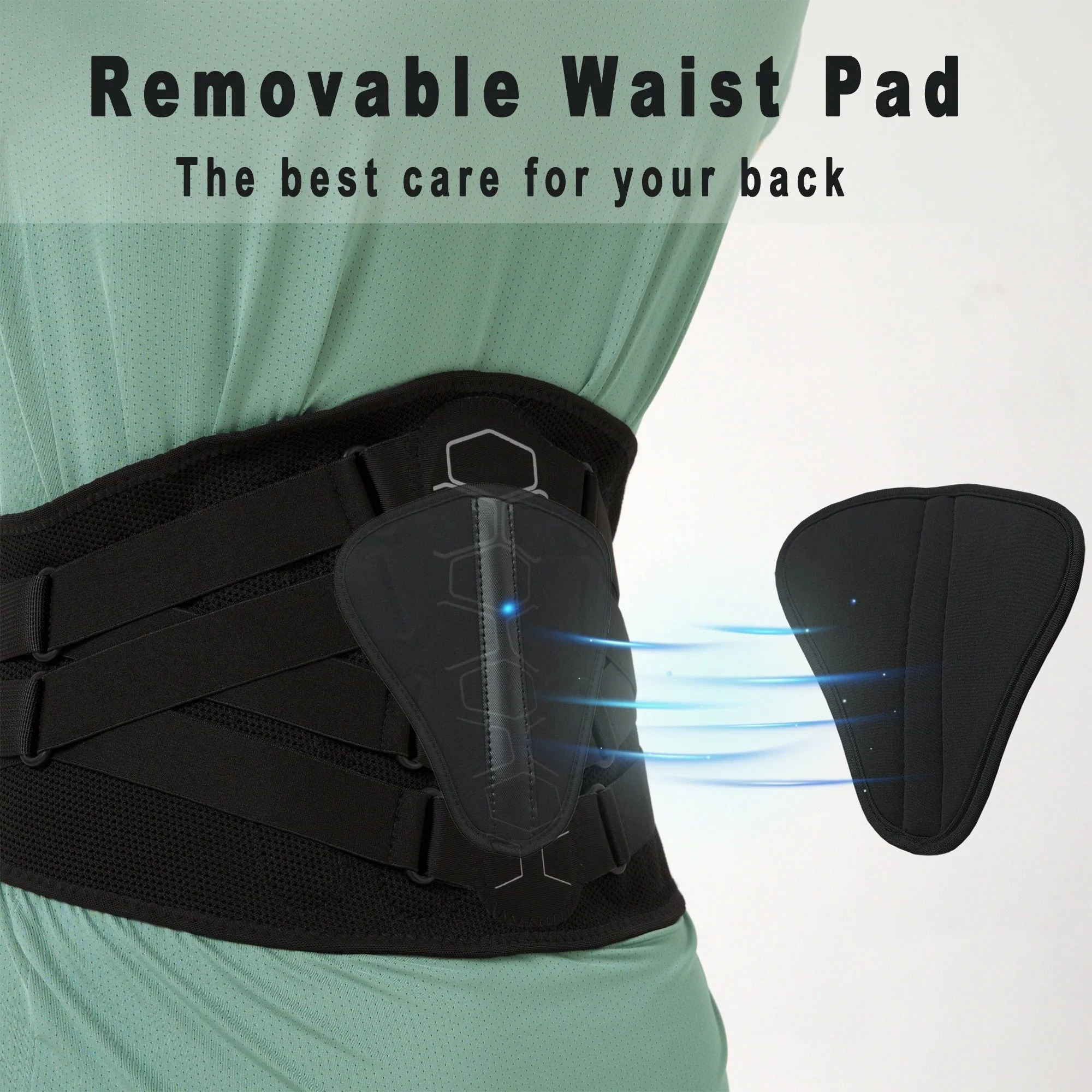 Ergonomische Rückenstütze mit integrierter Lendenstütze - Image 4
