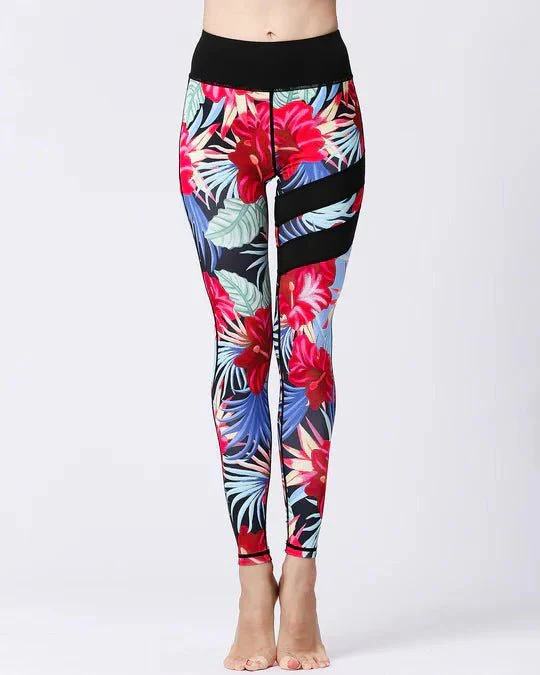 Floral Impact Leggings - Image 23