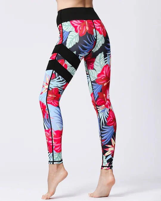 Floral Impact Leggings - Image 24