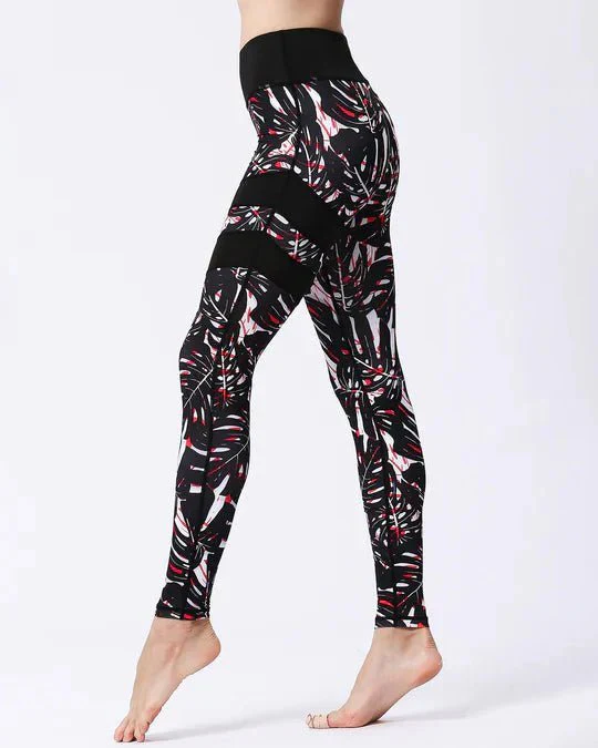 Floral Impact Leggings - Image 27