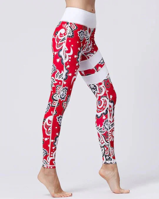Floral Impact Leggings - Image 46