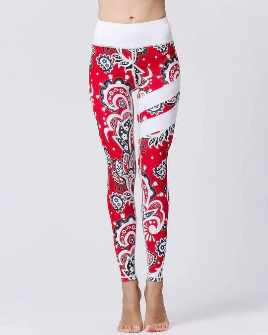 Floral Impact Leggings - Image 47