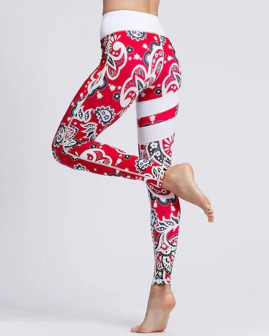 Floral Impact Leggings - Image 48