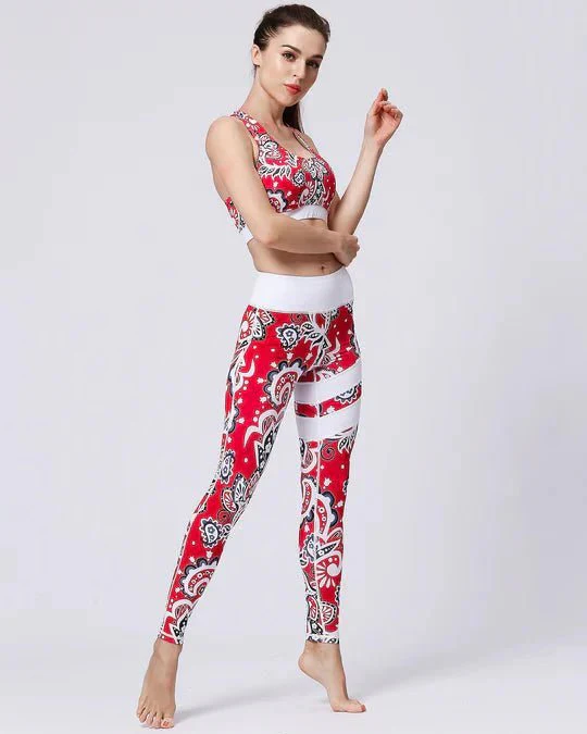 Floral Impact Leggings - Image 49