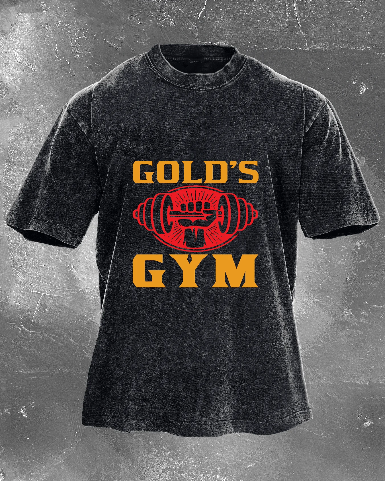 GOLD´S GYM WASHED T-SHIRT