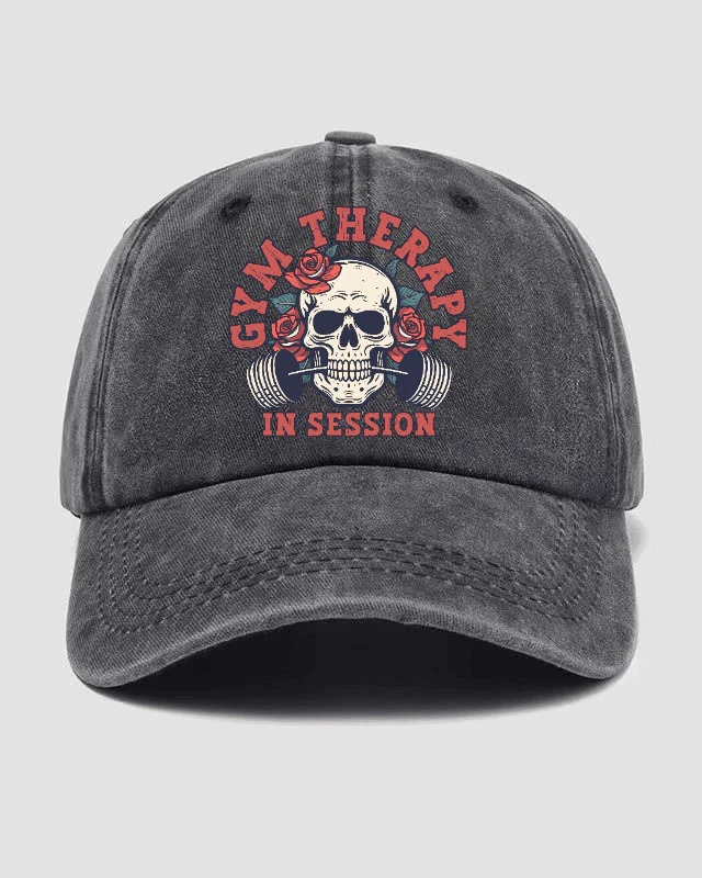 Gym Therapy Washed Cap