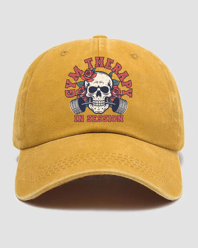 Gym Therapy Washed Cap - Image 3