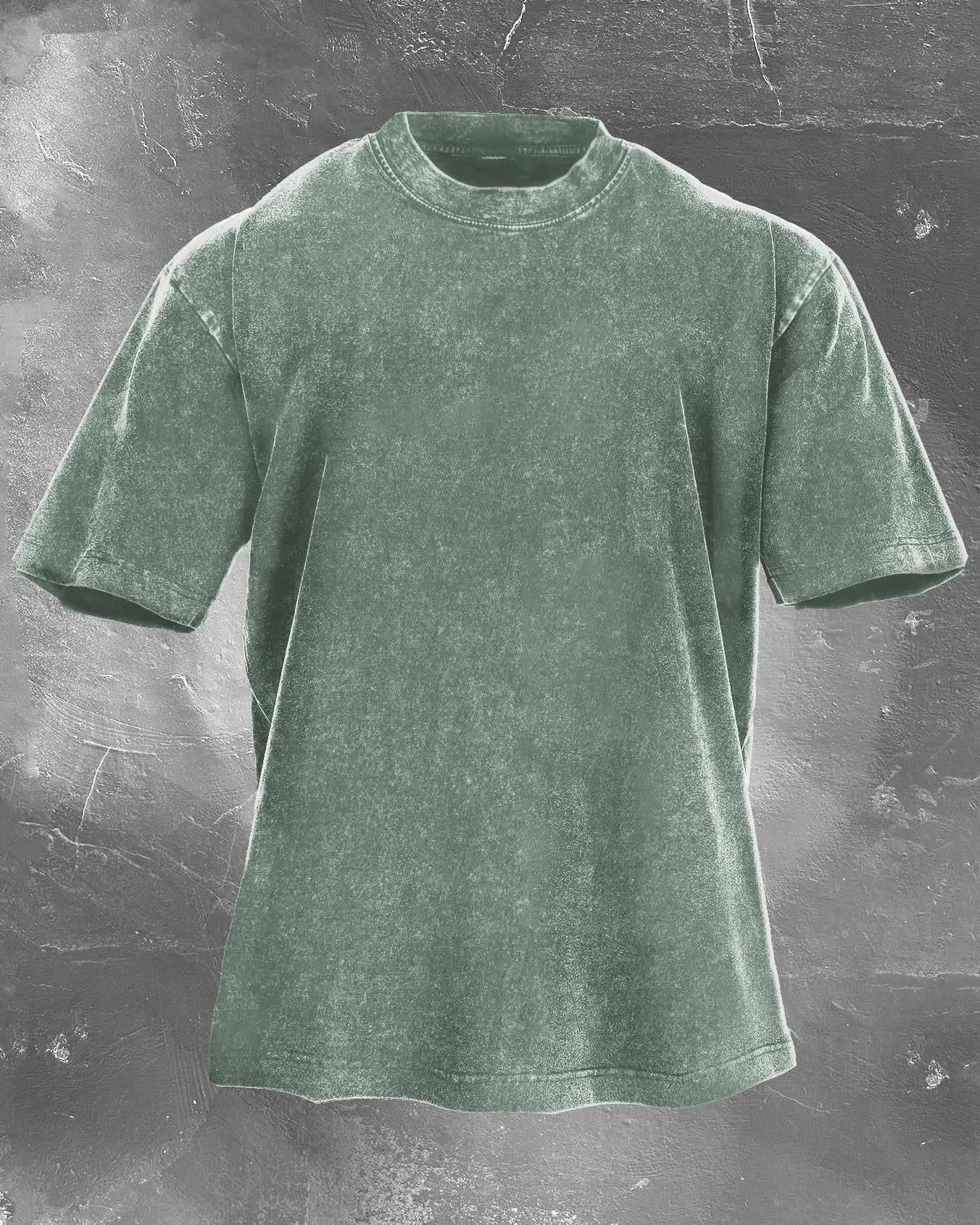 HEAVY WEIGHT MEN'S WASHED T-SHIRT - Image 12