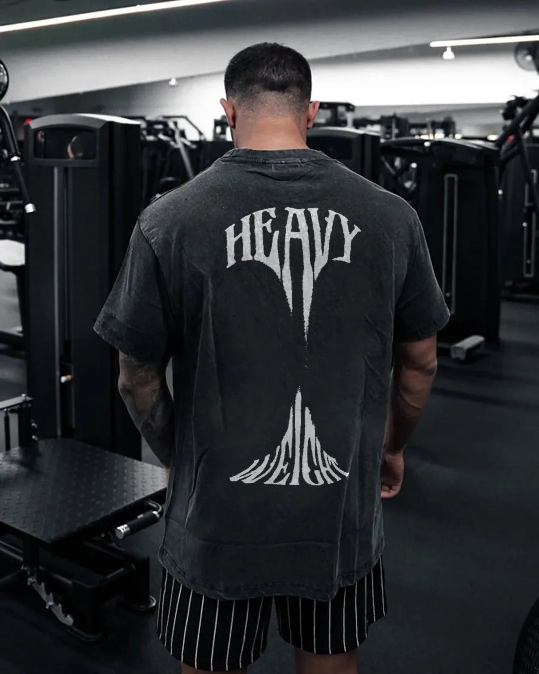 HEAVY WEIGHT MEN'S WASHED T-SHIRT - Image 17