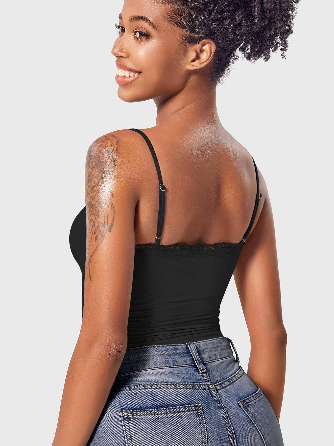 Ironfit Annabely Square Neck Lace Tank - Image 6