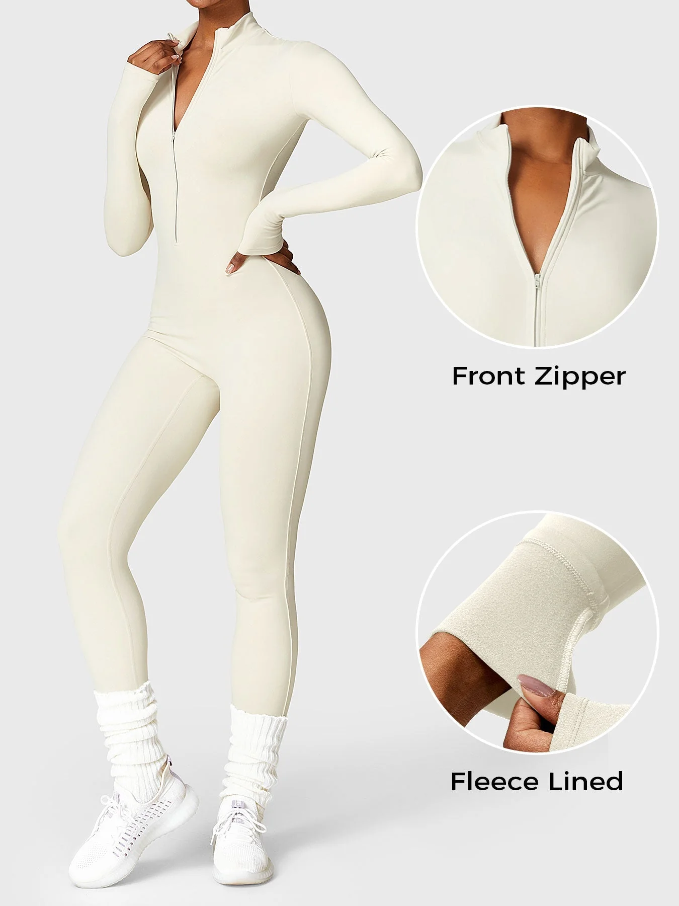 Ironfit Bella Fleece Jumpsuit - Image 14