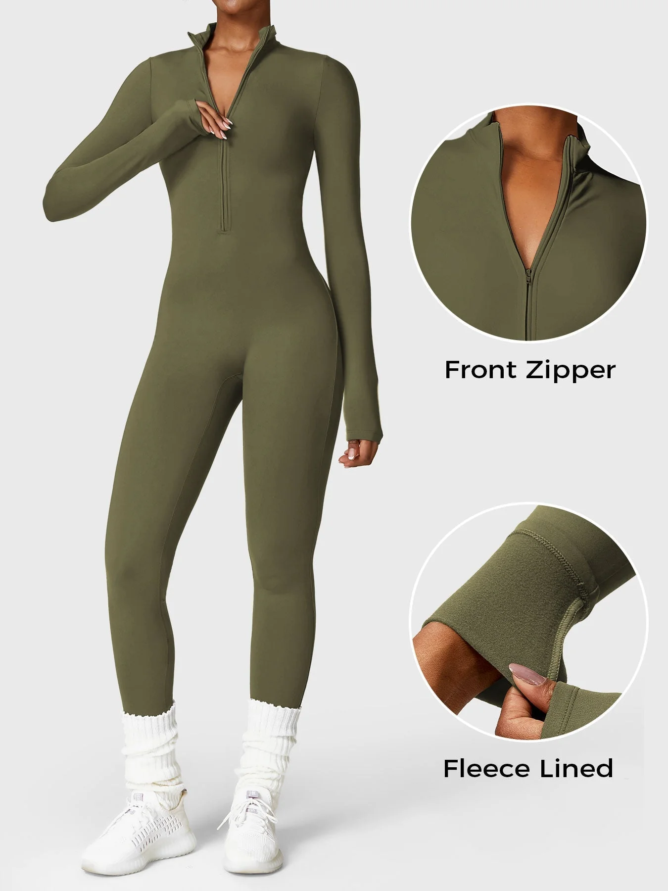 Ironfit Bella Fleece Jumpsuit - Image 45