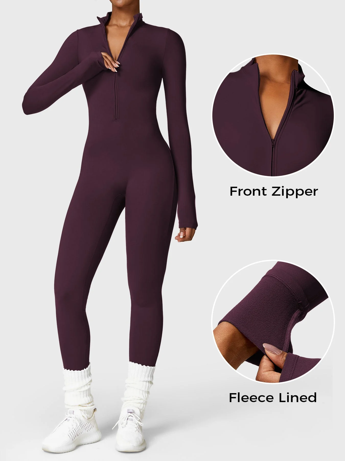 Ironfit Bella Fleece Jumpsuit - Image 52