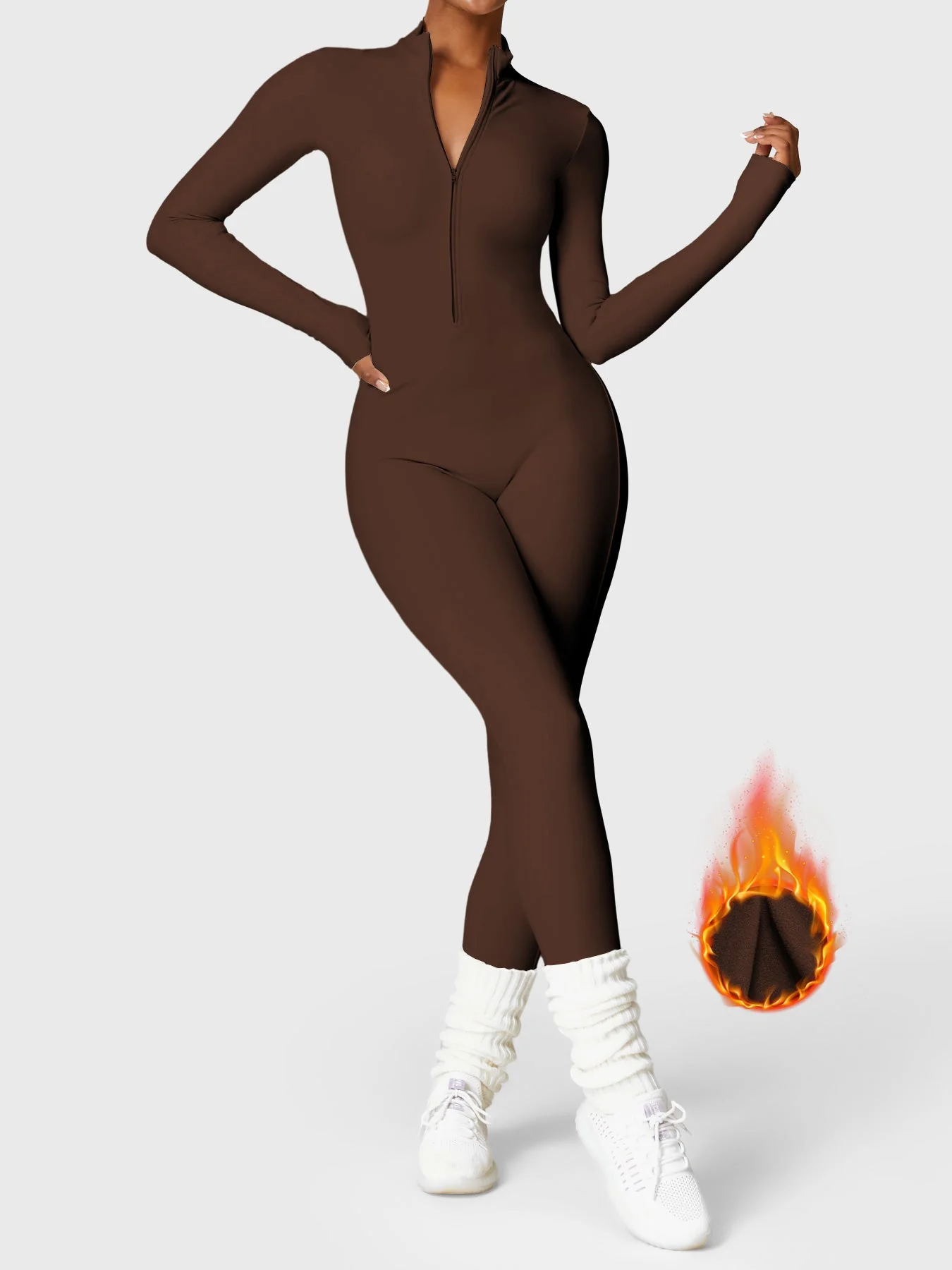 Ironfit Bella Fleece Jumpsuit - Image 83