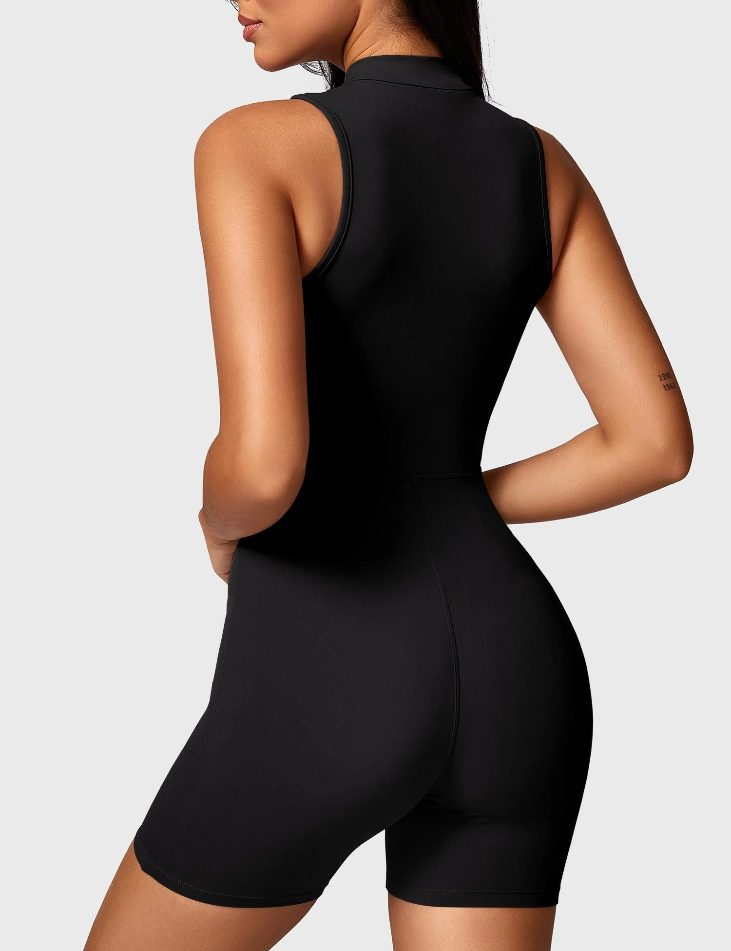 Ironfit Belle Ärmelloser Jumpsuit mit Reißverschluss - Image 6