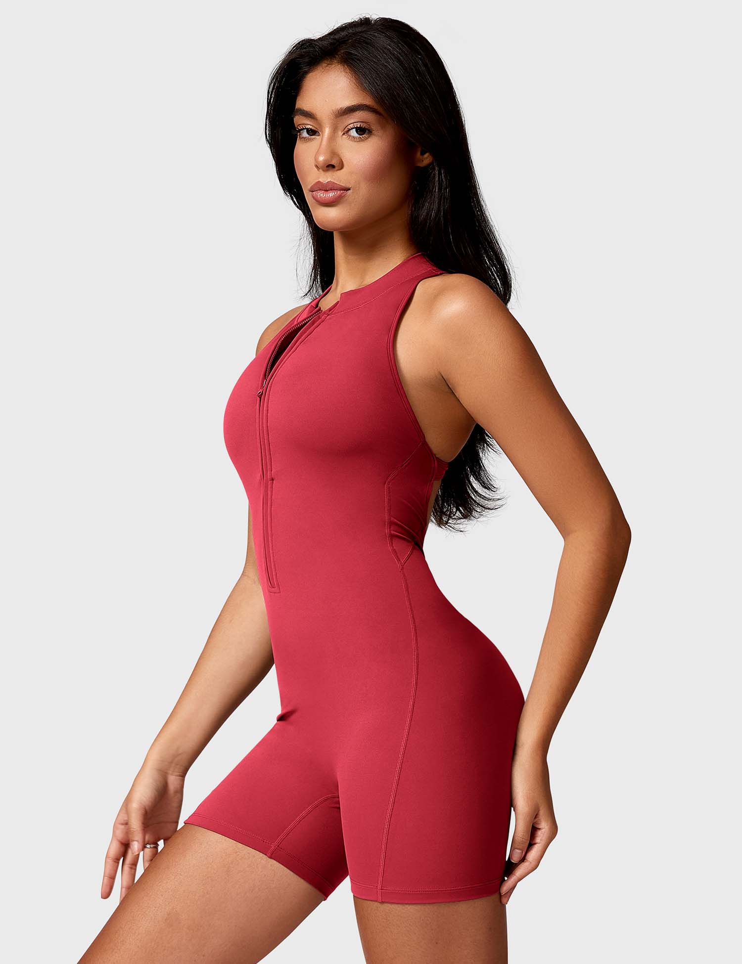 Ironfit Emma Backless Zipper Jumpsuit - Image 29