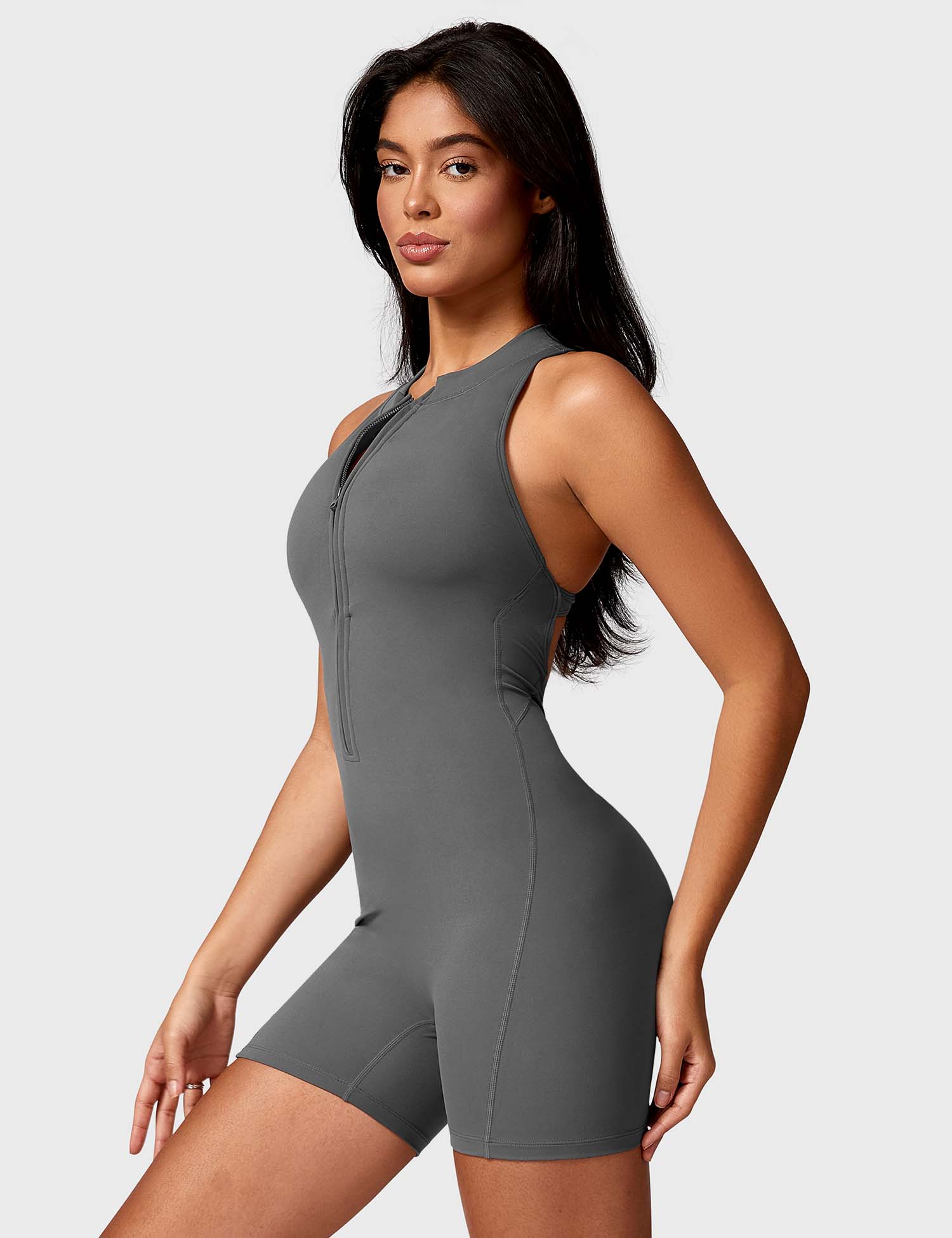 Ironfit Emma Backless Zipper Jumpsuit - Image 34