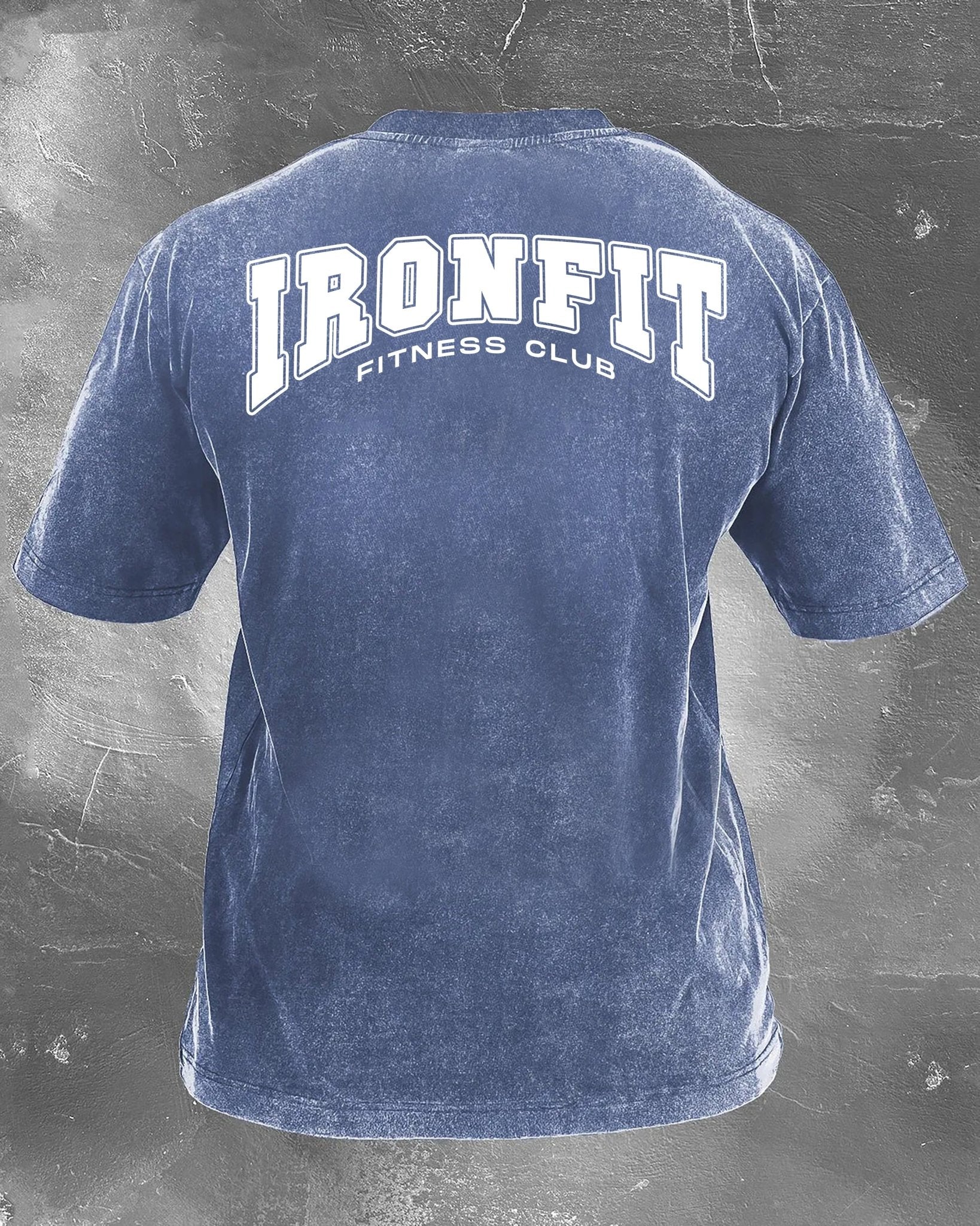 IRONFIT FITNESS CLUB WASHED T-SHIRT - Image 5