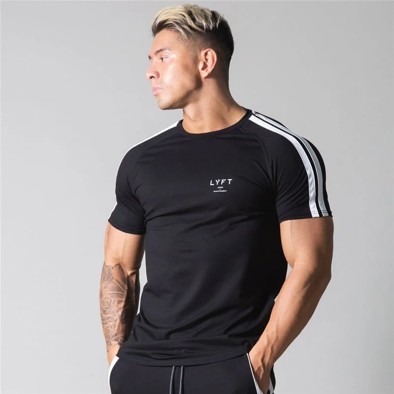Ironfit LYFT Stripe T-shirt - Image 2