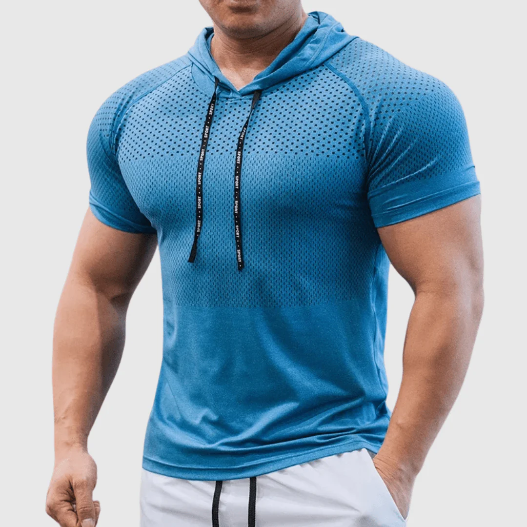 Ironfit Muscle Hoodie T-shirt - Image 3